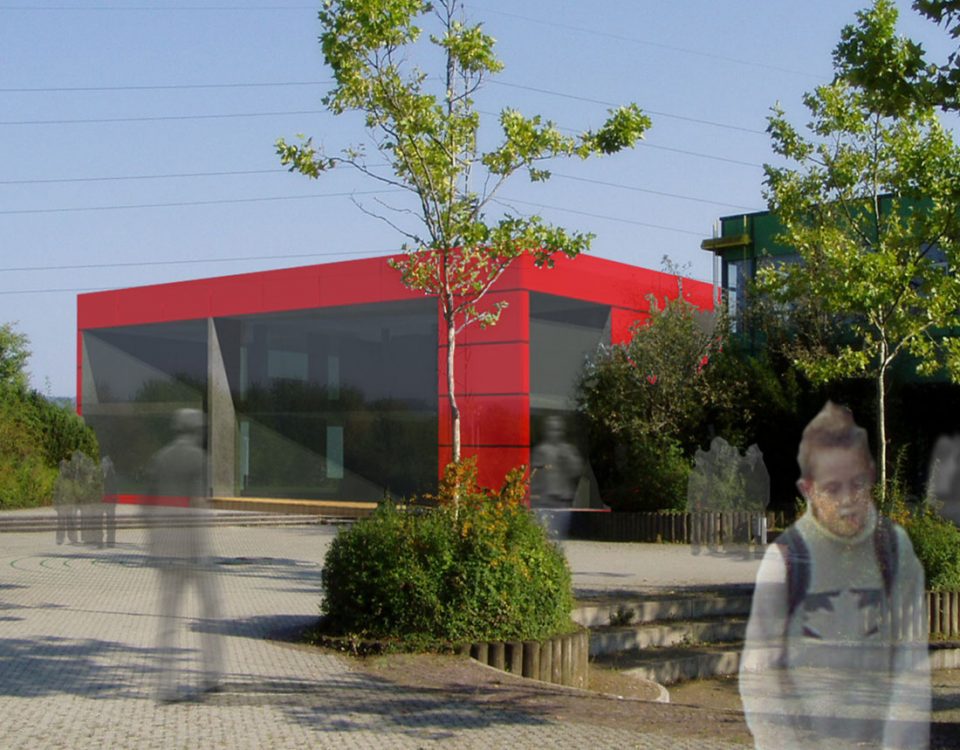 Neubau BZN Mensa mit Mediothek, 1.Platz